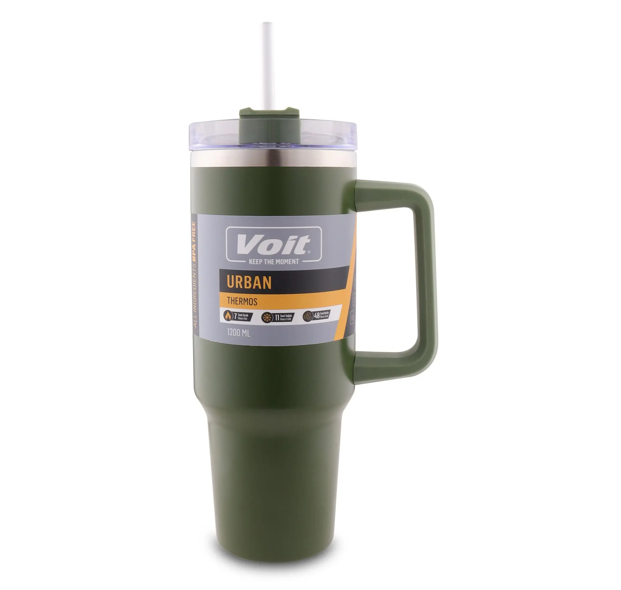 Voit Voit Urban Thermos 1200Ml Termos Yeşil